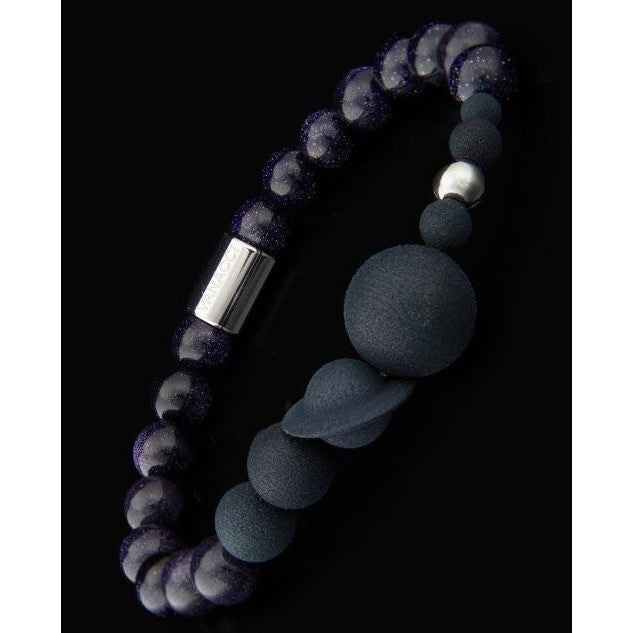 Lockstone Solaris Nebula Gemstone Bracelet - Tittup Unique Aromatherapy & Jewellery