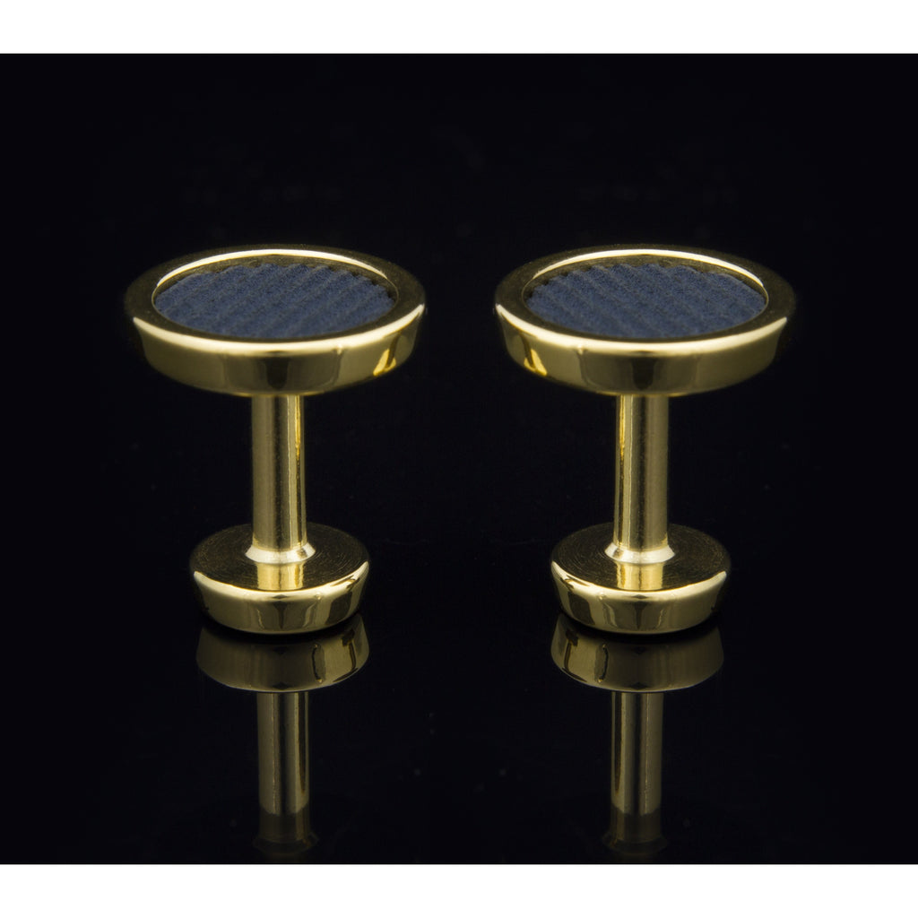Lockstone One Range Gold Plated Cufflinks - Tittup Unique Aromatherapy & Jewellery