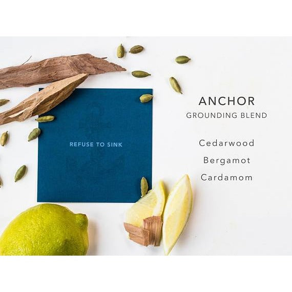 Anchor Grounding Blend - Hand Blended Essential Oils - Tittup Unique Aromatherapy & Jewellery